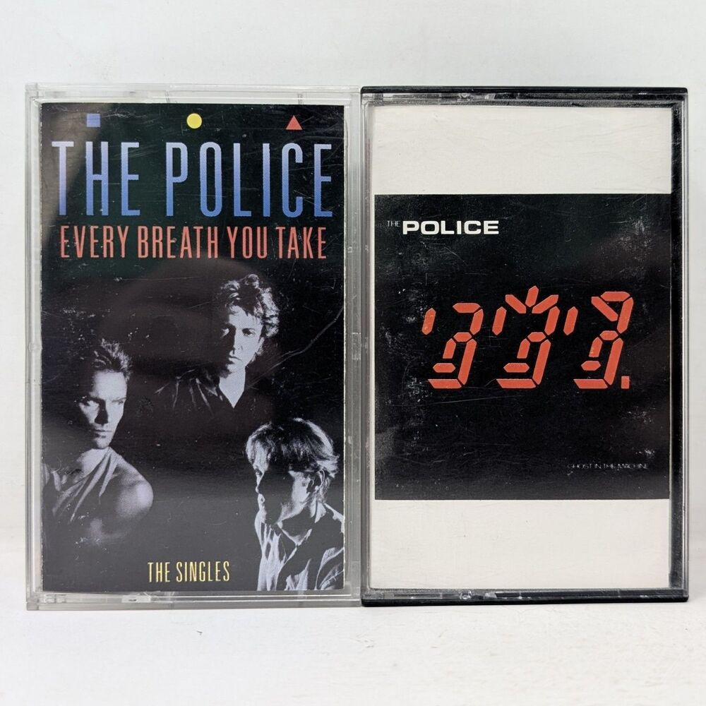 The Police Every Breath You Take The Singles Ghost In The Machine Cassette Tape